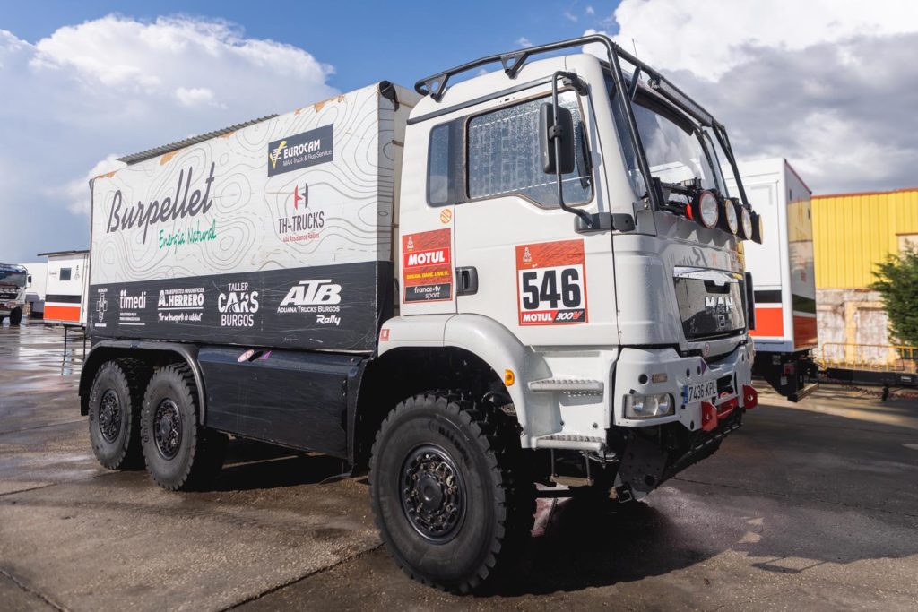 Camion MAN 6X6 TH-Trucks perfil