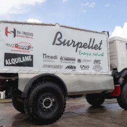 Camion de rally Mercedes 4x4 TH-Trucks perfil